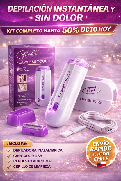 Depiladora Yes! Recargable Sin Irritación