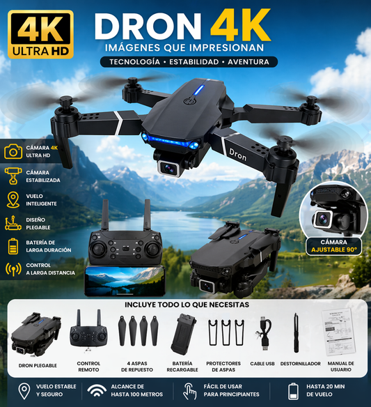 Drone 4K Doble Cámara Pro™